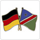 Freundschaftspins Deutschland-Namibia